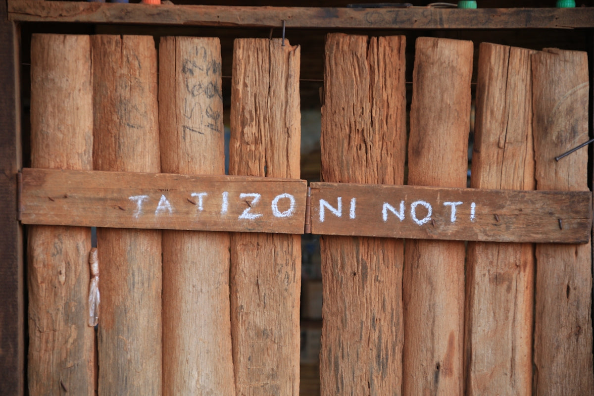 brown wooden fence