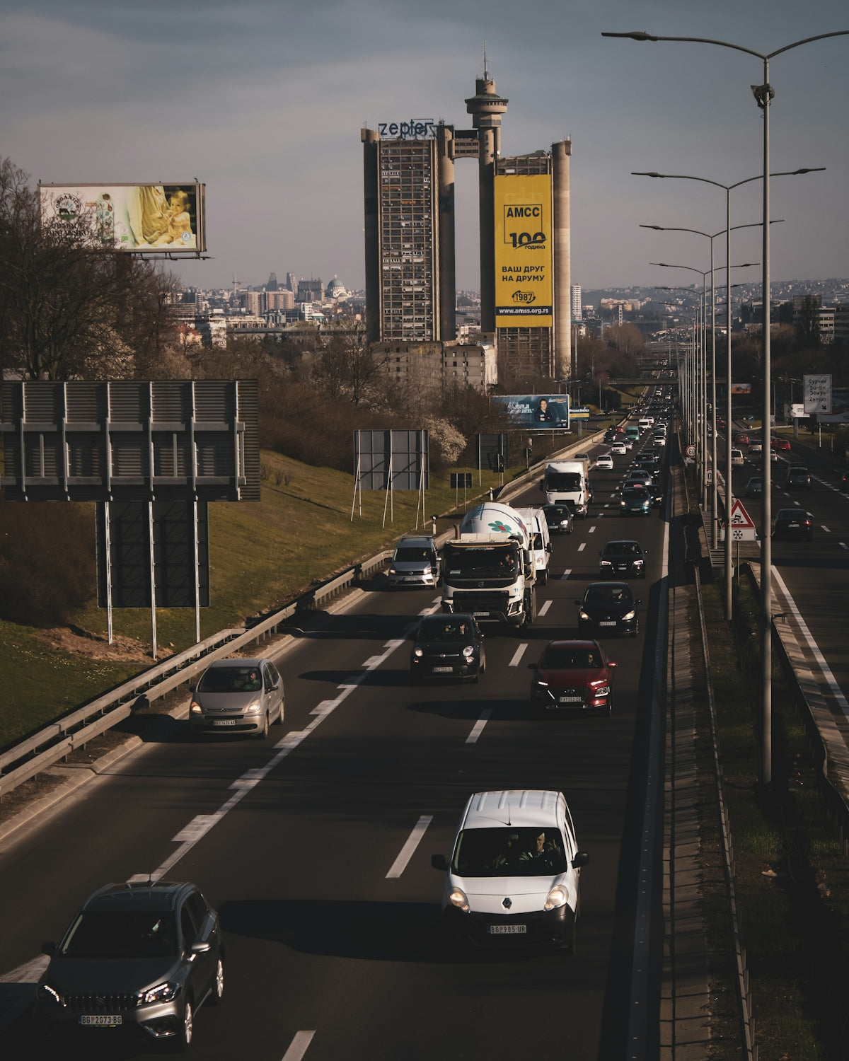 cars on road during daytime